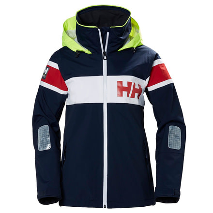 Helly Hansen Salt Flag Jacket - Womens, Navy, Extra Small, 33923597-XS