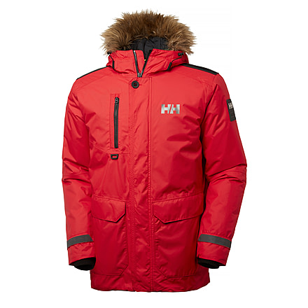 Helly Hansen Svalbard Parka, Flag Red, Extra Large 53150-110-XL