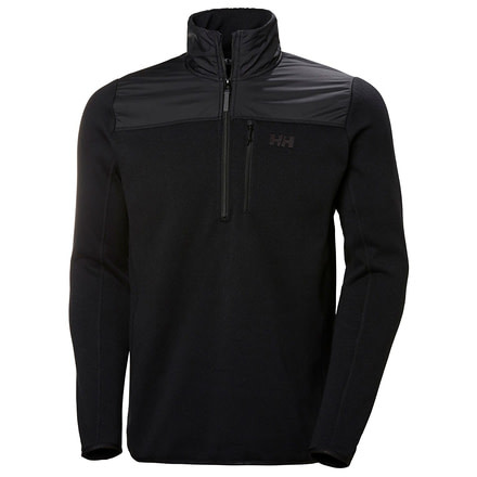 Helly Hansen Varde 1/2 Zip Fleece - Mens, Black, Large, 51851-990-L