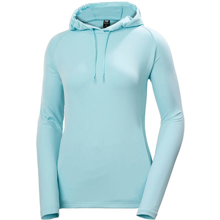 Helly Hansen Verglas Light Hoodie, Glacier Blue, Large - Womens, 62964-648-L