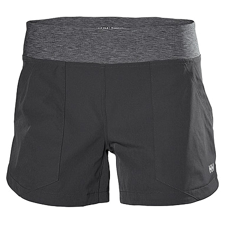 Helly Hansen Womens Hild QD Short, Ebony, Large, 62697-981-L?