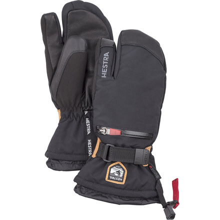Hestra All Mountain CZone Jr. 5 Finger Glove - Kids, Black, 3, 32720-100-3