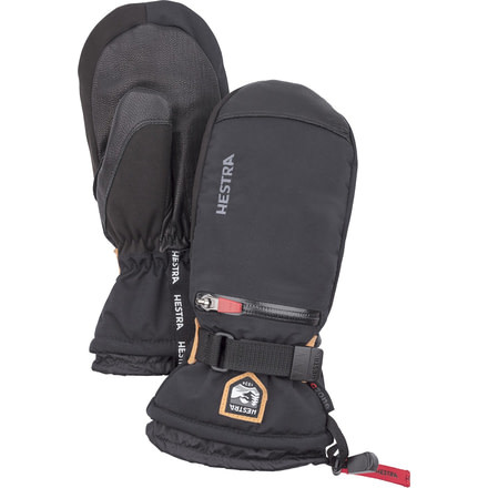 Hestra All Mountain CZone Jr. Mitt - Kids, Black, 3, 32721-100-3