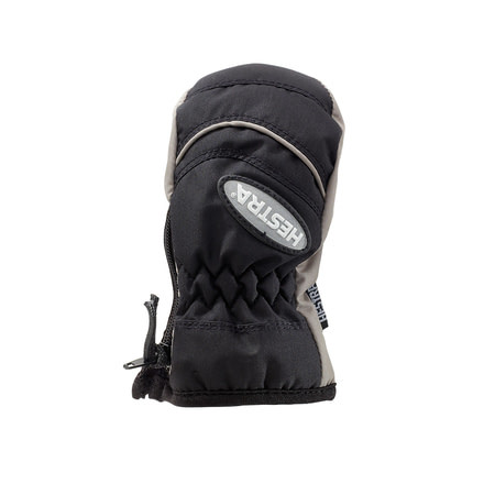 Hestra Baby Zip Mitt - Kid's-Black/ Earth-1