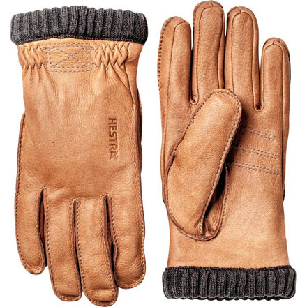 Hestra Deerskin Primaloft Rib Glove - Men's-Cork-8