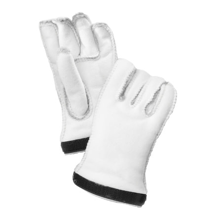 Hestra Heli Ski Jr. Liner 5 Finger Glove, Offwhite, 3, 34050-020-3