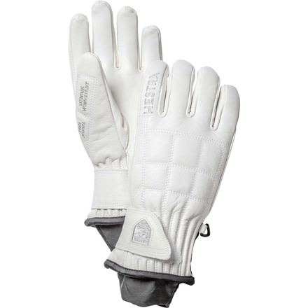Hestra Henrik Leather Pro Model - Mens-White-7