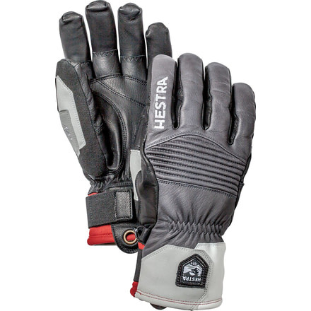 Hestra Jon Olsson Pro Model Glove - Men's-Grey/Black-10