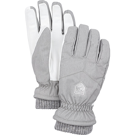Hestra Primaloft Rib Knit Glove - Womens-Light Grey-5