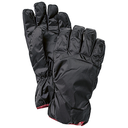 Hestra Swisswool Merino Liner 5 Finger Glove, Black, 6, 34010-100-6