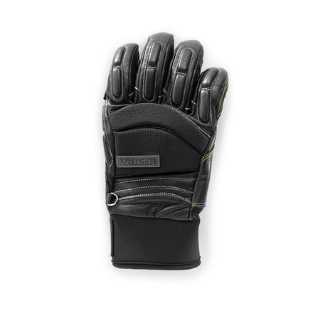 Hestra Vertical Cut Freeride Gloves-6-Black