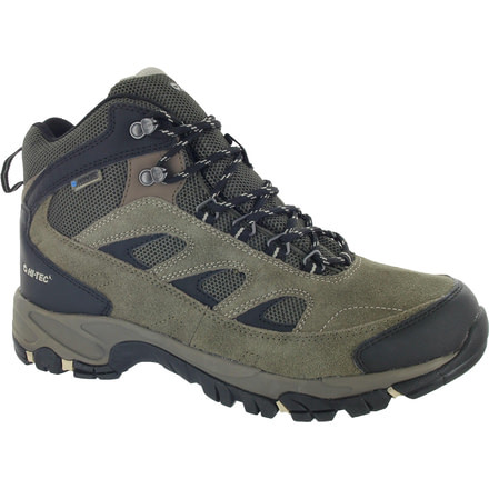 Hi-Tec Logan Waterproof Wide Hiking Boots, Smokey Brown/Olive/Snow, 8 52086w-8
