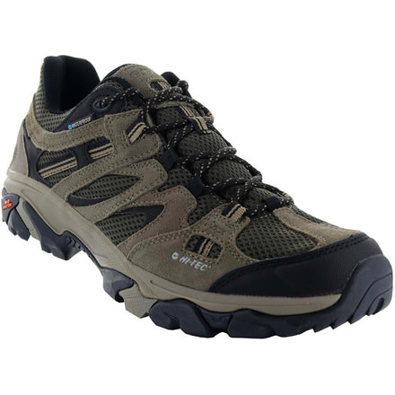 Hi-Tec Ravus Vent Low WP Hiking Boots - Mens, Dk Taupe/Olive Night/Stone, Medium, 13, 53118-M130