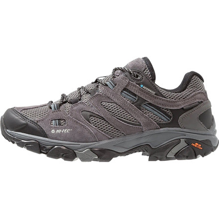 Hi-Tec Ravus Vent Low WP Wide Hiking Boots - Mens, Charcoal/Cool Grey/Dark Slate, Wide, 8, 53117W-W080