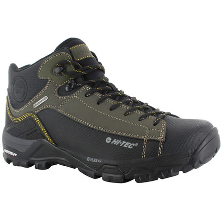 Hi-Tec Trail Ox Chukka Low i Hiking Shoe - Men's-Olive Night/Gold-Medium-7