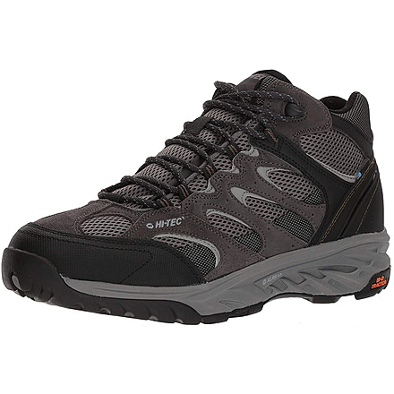 Hi-Tec Wild-Fire Blaze Low I WP Hiking Boots - Mens, Black/Charcoal/Steel Grey, Medium, 7, 53109-M070