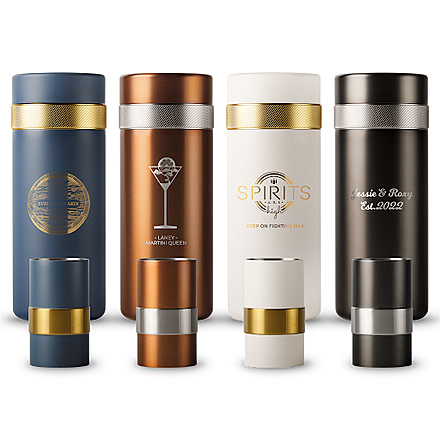 High Camp Flasks Custom Engraved Highball ShakerTM, c3128cr
