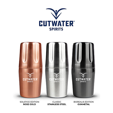 High Camp Flasks Cutwater Spirits Cobranded Firelight Flask, 375ml, 4796580888623