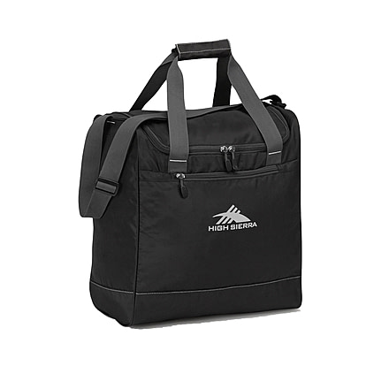 High Sierra Boot Bag, Black/Mercury, 16 x 9 x 14inches, 53877-0968
