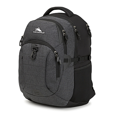 High Sierra Jarvis Laptop Backpack, Black, 19.5inx 14inx 10in, 105182-1041