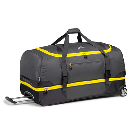 High Sierra Sportour 34 In Drop-Bottom Wheeled Duffel, Mercury Sunflower, 34.0inx 17.5inx 15.5in, 59586-4274