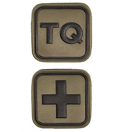 High Speed Gear Medical Patch Combo TQ /Plus Sign, Olive Drab, 2 Pack, 90MD00OD