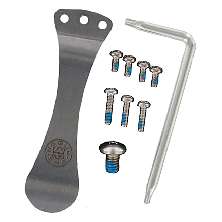 Hogue EX01 Folder 3.5 or 4 Stainless Steel Torx Screw Clip Kit 109680