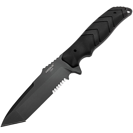 Hogue Fray 4.2in Fixed Blade Knife, Black, NSN 1095-01-466-8569, 55349