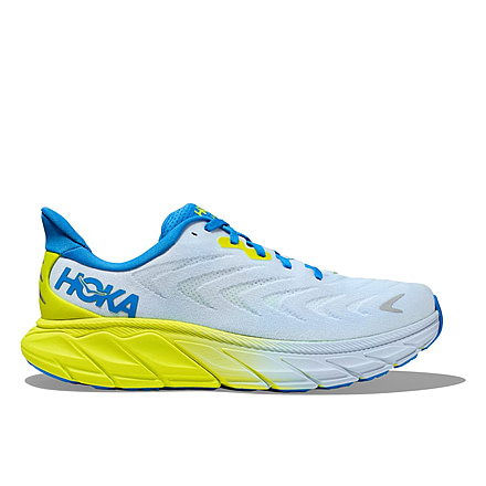 Hoka Arahi 6 Wide Road Running Shoes - Mens, Ice Water/Evening Primrose, 10.5EE, 1123196-IWEP-10.5EE