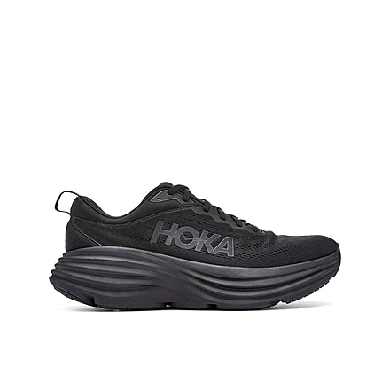 Hoka Bondi 8 Running Shoes - Mens, Black / Black, 11D, 1123202-BBLC-11D