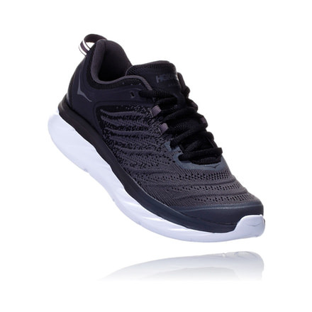 Hoka Akasa Road Running Shoes - Women's, Black/Dark Shadow, Wide, 10.5D, 1104113-BDSD-10.5D