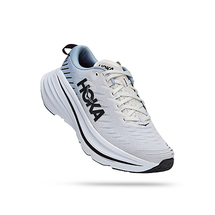Hoka Bondi X Road Running Shoes - Mens, Blanc De Blanc / Blue Fog, 13D, 1113512-BDBBF-13D