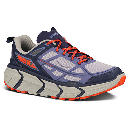 Hoka Challenger ATR Trail Running Shoe - Womens-Astral Aura/Flame-Medium-7 US