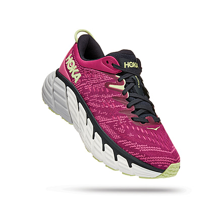 Hoka Gaviota 4 Shoes - Womens, Festival Fuchsia / Blue Graphite, 10B, 1123199-FFBG-10B