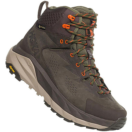 Hoka Kaha GTX Boots - Men's, Black Olive/Green, 12, 1112030-BOGR-12