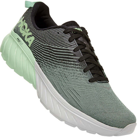 Hoka Mach 3 Road Running Shoes - Mens, Green Ash/Black, 10, 1106479-GABC-10