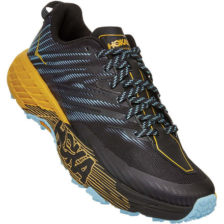 Hoka Speedgoat 4 Trailrunning Shoes - Womens, Antigua Sand/Anthracite, 8, 1106527-ASAT-8