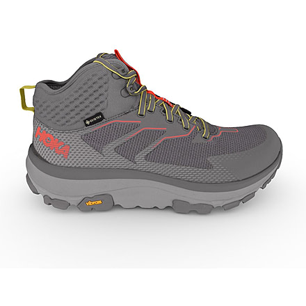 Hoka Toa GTX Shoes - Mens, Charcoal Gray/Fiesta, 11.5, 1112032-CGFS-11.5