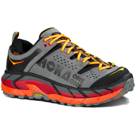 Tor Ultra Low Waterproof Hiking Shoe - Mens-Black/Saffron-Medium-9.5