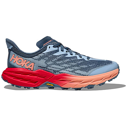 Hoka Speedgoat 5 Trailrunning Shoes - Women's, Real Teal/Papaya, 06.5B, 1123158-RPY-06.5B