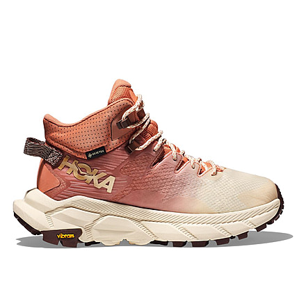 Hoka Trail Code GTX Shoes - Womens, Sun Baked/Shortbread, 6, 1123166-SBSH-06B