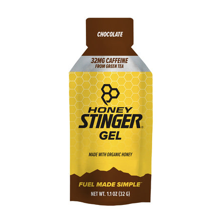 Honey Stinger Organic Caffeinated Energy Gel-Chocolate