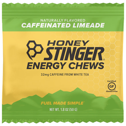 Honey Stinger Organic Energy Chews - Caffeinated Lime-Ade