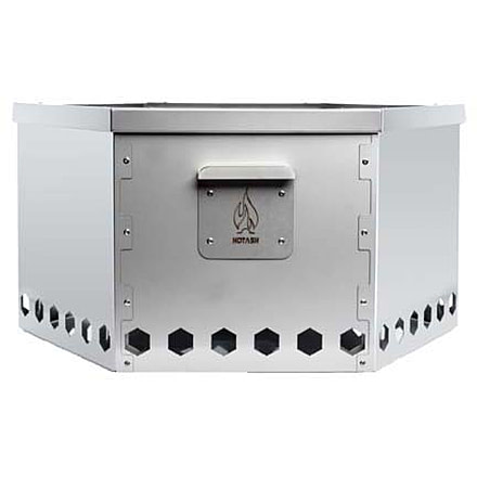 Hot Ash Rover Travel Fire Pit, Stainless Steel, STV-TRVL-FRPT