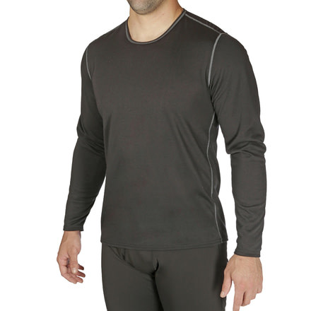 Hot Chillys Bi-Ply Bottom - Mens, Black, Extra Large, PB3073-BLACK-XL