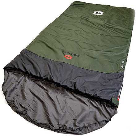 Hotcore Fatboy 100 Rectangular Sleeping Bag, Forest Green, 93in x 42in, Fatboy 100