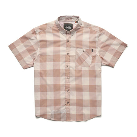 Howler Brothers Airwave Shirt - Mens, Garcia Gingham/Coral Mist, S, 126320S-MGC-S