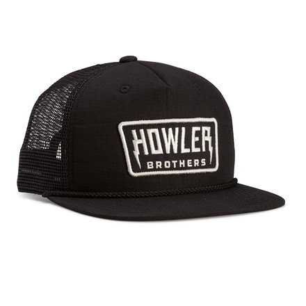 Howler Brothers Hi-Watt Snapback Hat - Mens, Black, One Size, 160619F-HWB