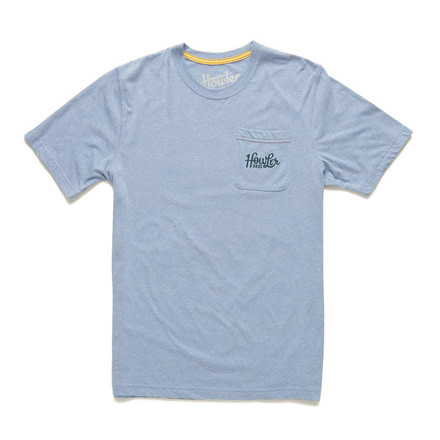 Howler Brothers Select Pocket T-Shirt - Mens, Howler Shapes/Blue Heather, S, 111020S-HSB-S