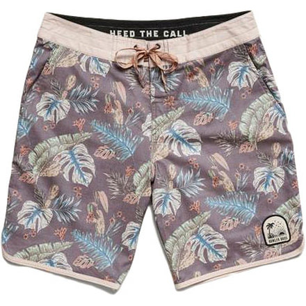 Howler Brothers Stretch Bruja Boardshort - Mens, Third Coast Print / Coffee, 32, 131619S-TCC-32